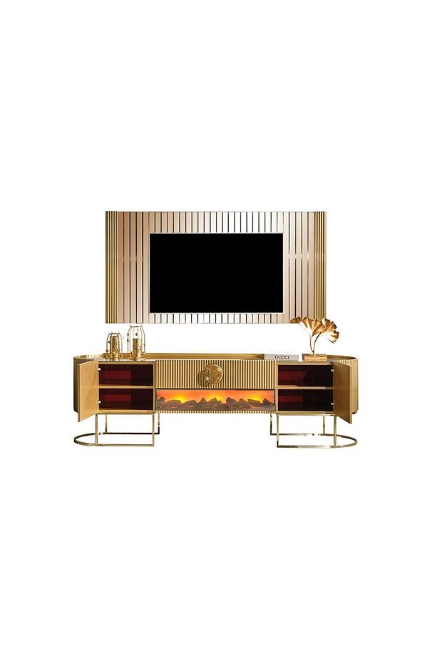 Crown Tv Ünitesi - Gold - 5