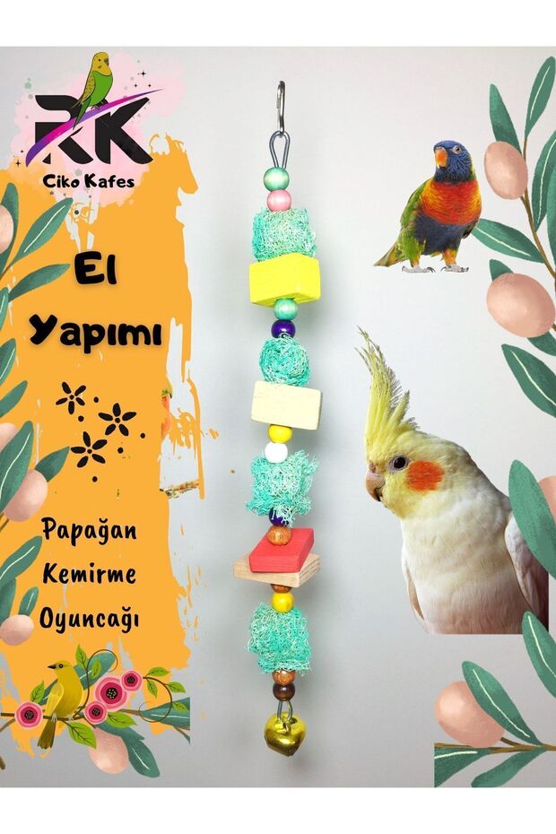 Papağan Kemirme Oyuncağı - 1