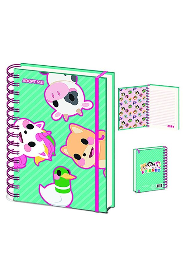 دفتر ملاحظات A5 WIRO من مجموعة ADOPT ME (CORE) - 1