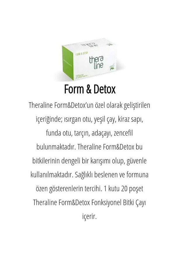 Form & Detox Bitki Çayı Süzen Poşet 20 Adet - 6