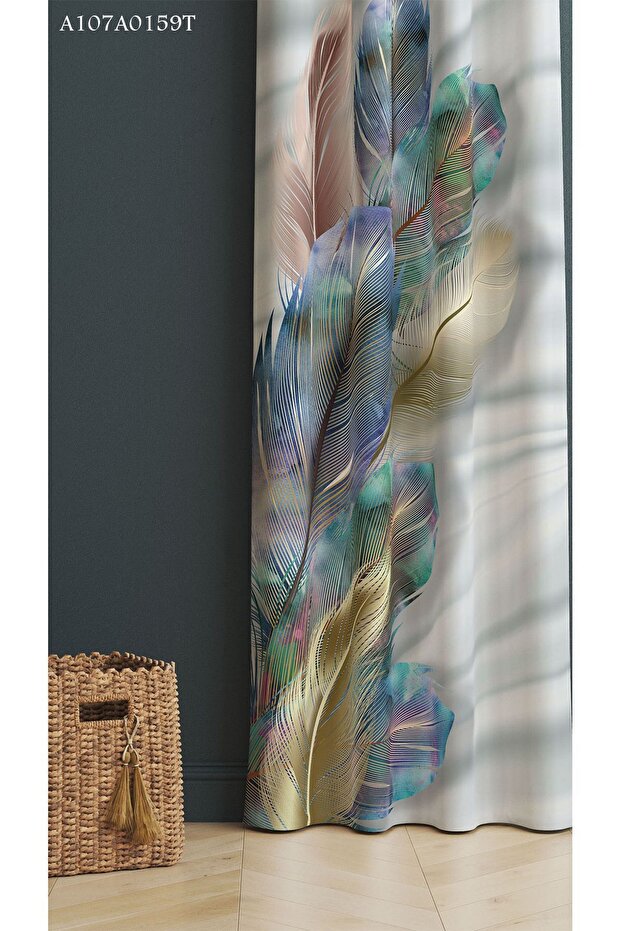Single Wing Digital Printed Background Curtain - 1