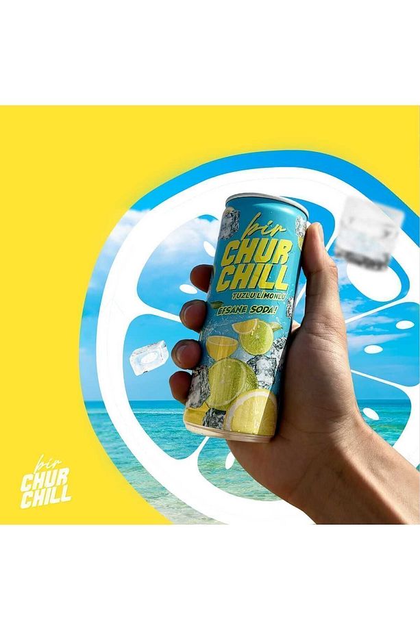 BİR CHUR CHİLL TUZLU LİMONLU EFSANE SODA 12 ADET X 250ML (ÇÖRÇIL) - 3