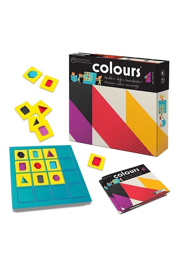 Colours (RENKLERLE SUDOKU) Zeka Ve Akıl Oyunu 4 Yaş 1 Oyuncu - 6
