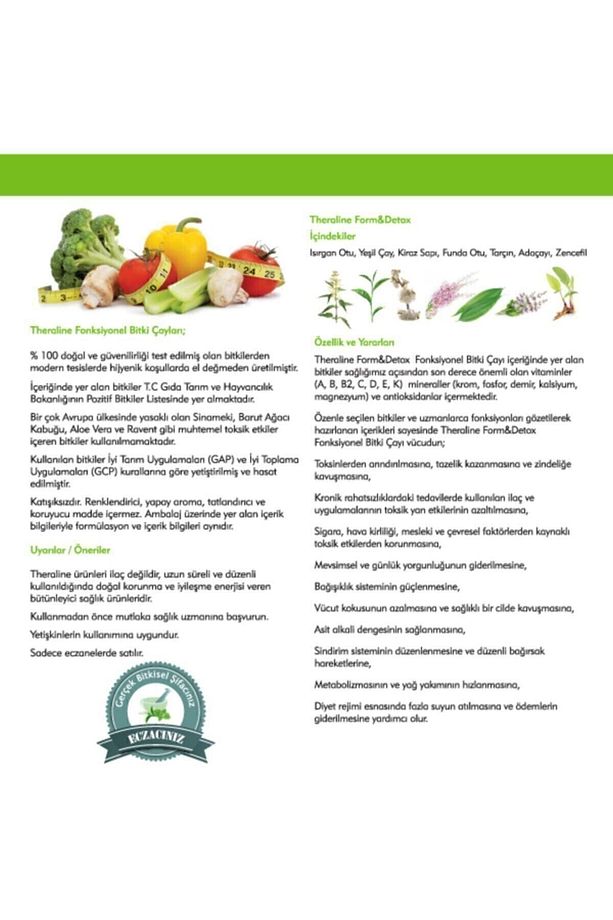 Form & Detox Bitki Çayı Süzen Poşet 20 Adet - 5