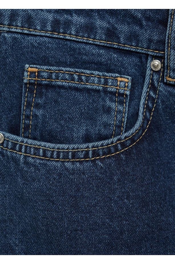 Midi Denim Etek - 5
