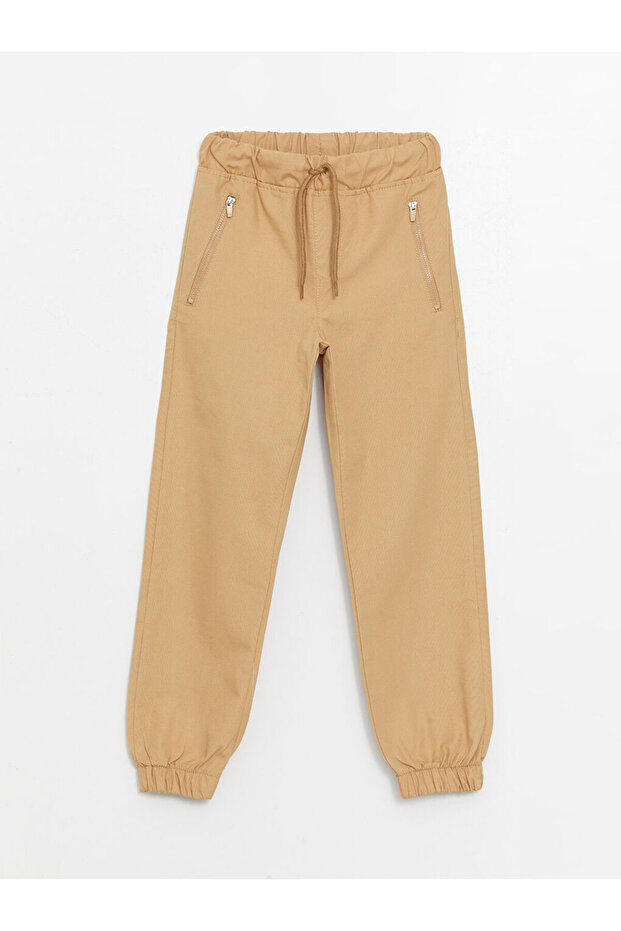 LCW Kids Beli Lastikli Basic Erkek Çocuk Jogger Pantolon - 1