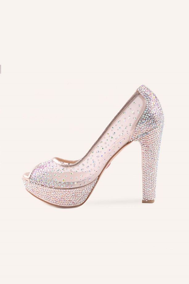 Ekru Cinderella Platformlu Ayakkabı - 5