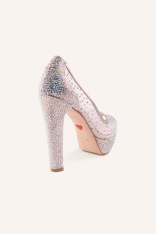 Ekru Cinderella Platformlu Ayakkabı - 4