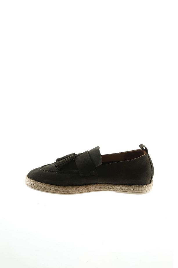 Haki Süet Erkek Espadril Ayakkabı 01ms12702 - 4