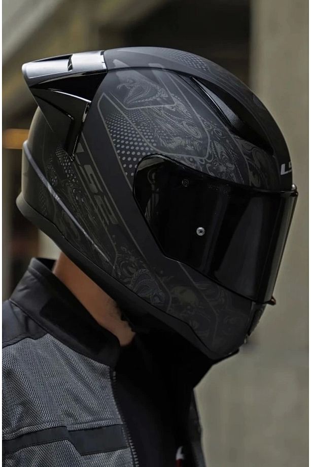 Rapıd 2 Race Crypt Mat Siyah Kask - 2
