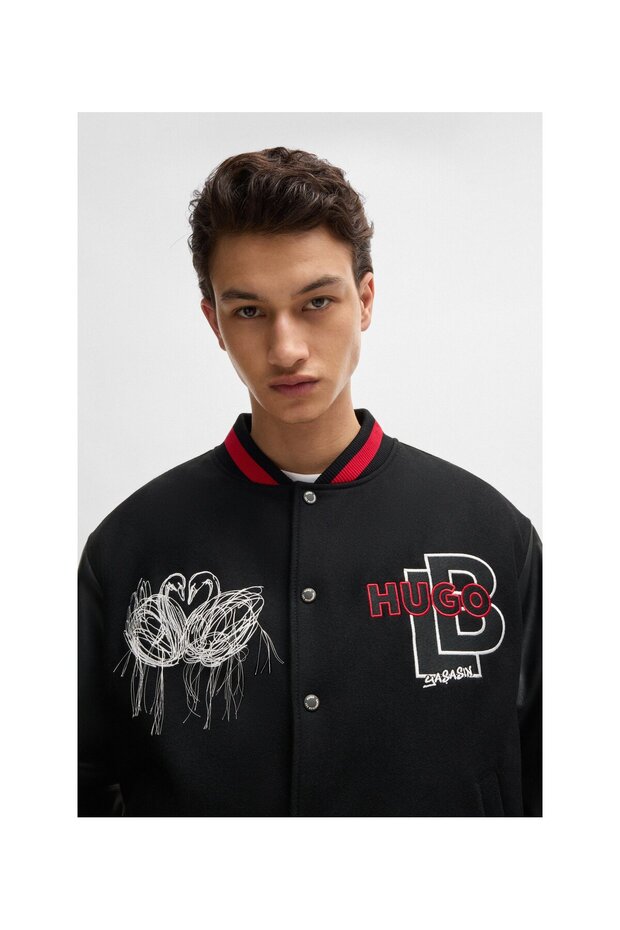 LB Özel Grafikli Bomber - 4