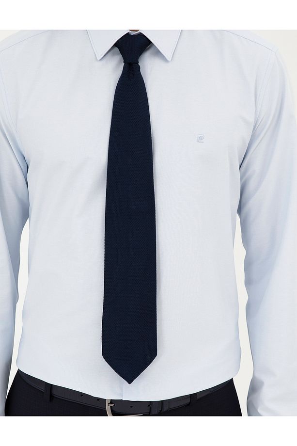 Açık Mavi Regular Fit Uzun Kollu Basic Gömlek 50289411-VR003 - 6