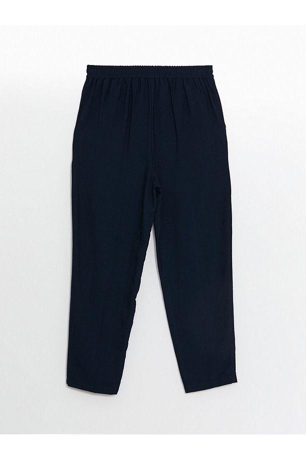 Lcw Kadın Beli Lastikli Düz Pantolon - 2