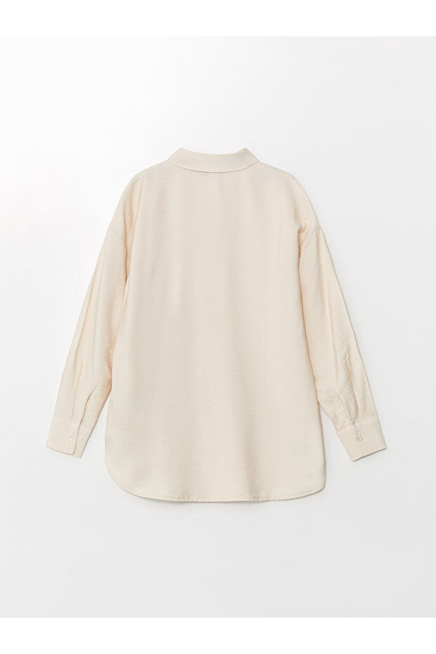 LCW Modest Oversize Kadın Gömlek Tunik - 6