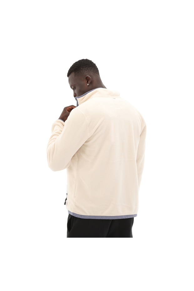 B0A62Eyefl1-R Timberland Full Zip Polar Fleece Men's Jacket White
