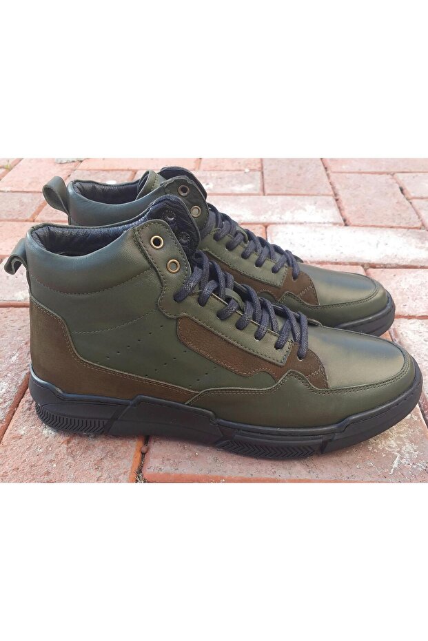 5309 Men's Daily Comfort Sole Genuine Leather Sports Boots