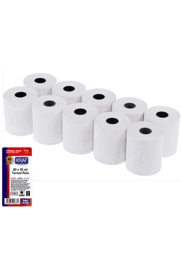 80x30 Termal Rulo 10'lu - 1