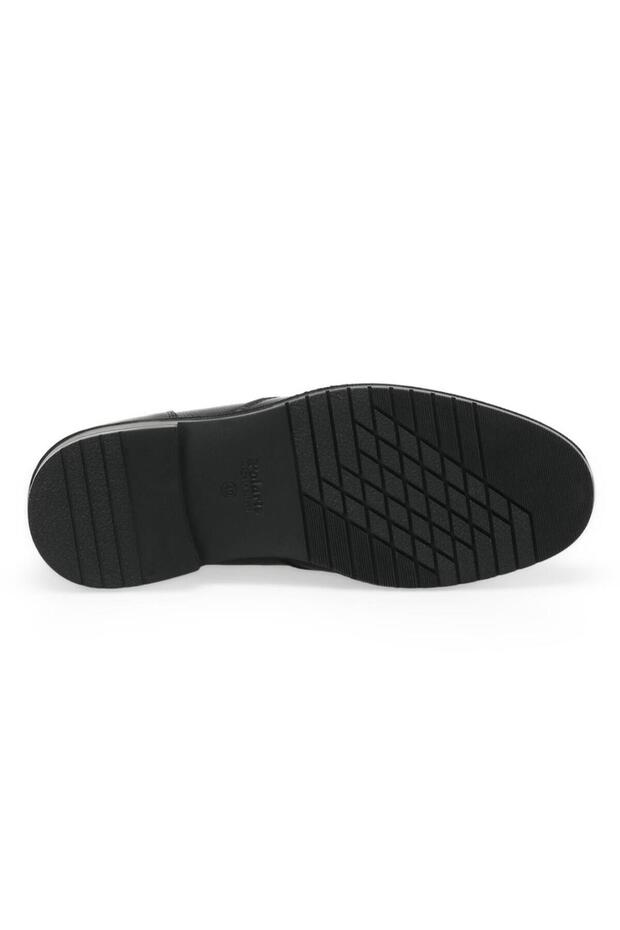 102634 Erkek 5 Nokta Anatomic Taban Hakiki Deri Comfort Bağsız Ayakkabı - 4
