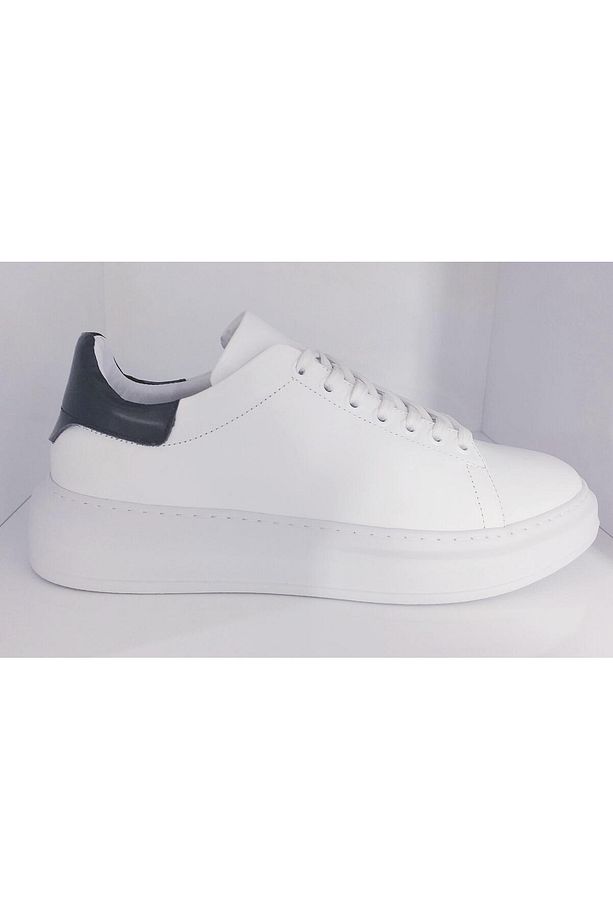 3251 Footcap Erkek Hakiki Deri Yüksek Taban Sneaker Ayakkabı - 1