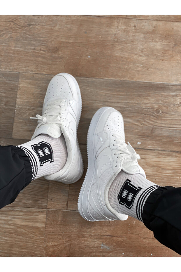 Erkek Beyaz Çorap - 2