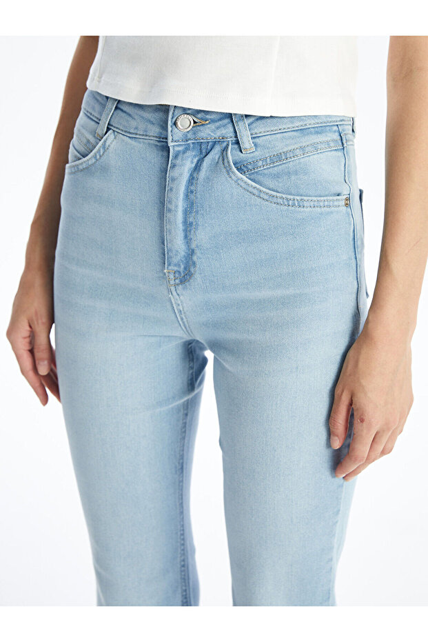 Lcw Mars Flare Kadın Jean Pantolon - 3