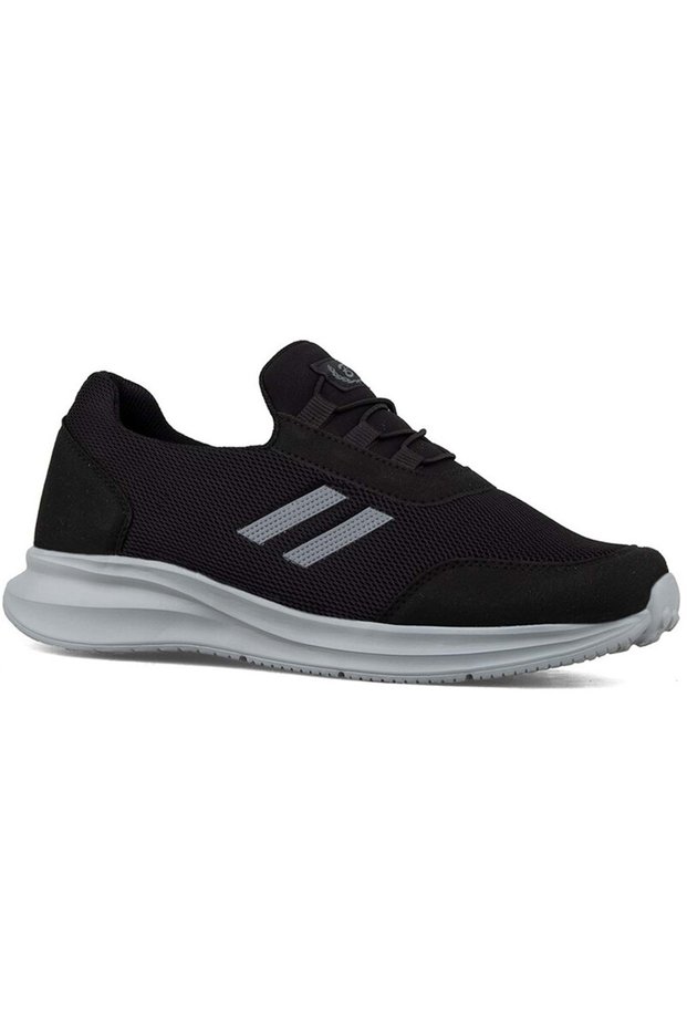 Black Sea 602 Aqa Laceless Unisex Sports Shoes BLACK-SMOKE