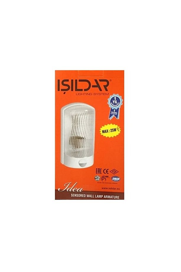 Sensörlü Duvar Aplik Beyaz Gövde Idea - 3