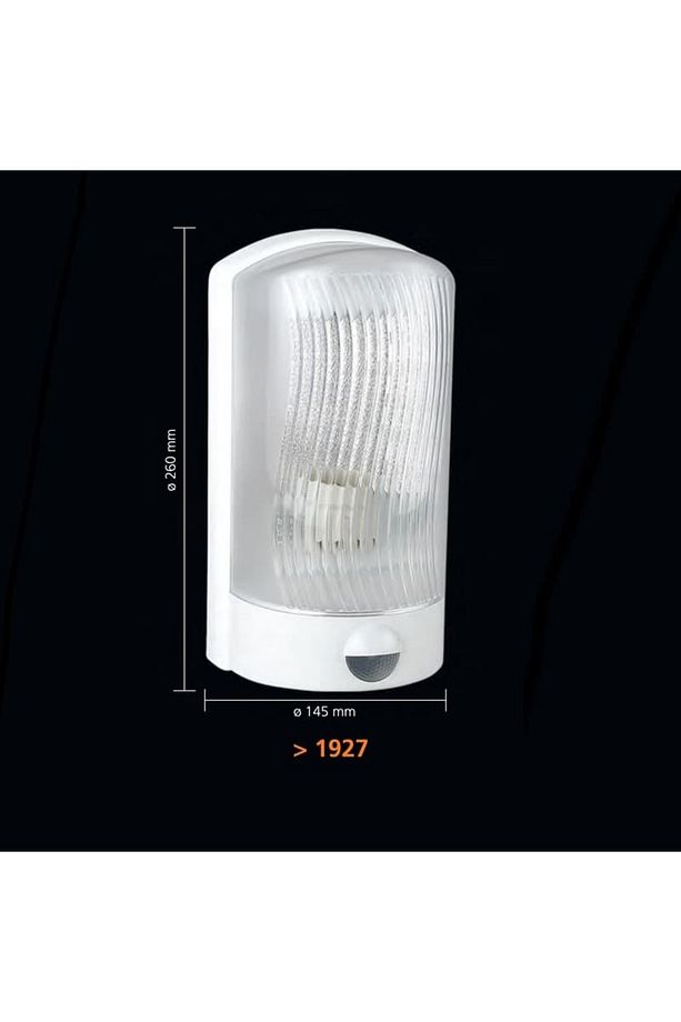Sensörlü Duvar Aplik Beyaz Gövde Idea - 2