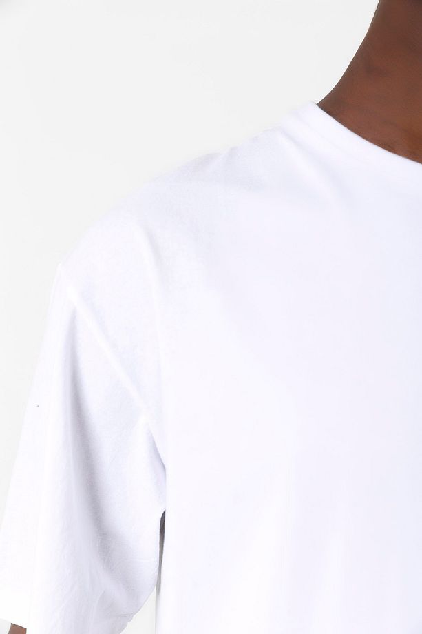 Squid Game Player 456 Beyaz Erkek Oversize Tshirt - 8
