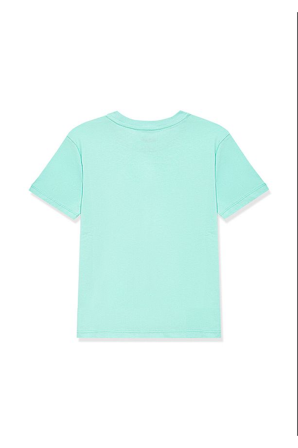 Yeşil Basic Tişört Regular Fit / Normal Kesim 7610183-71724 - 3