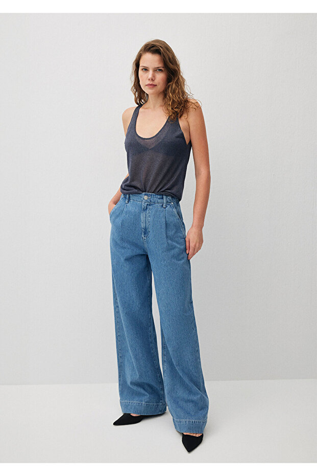 Pera Blue Premium Misty Indigo Blue Jean Trousers 1010593 -87062