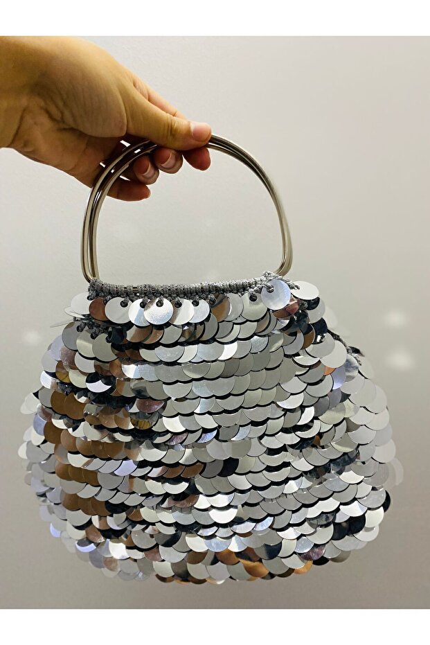 Pullu Abiye Çanta - 3