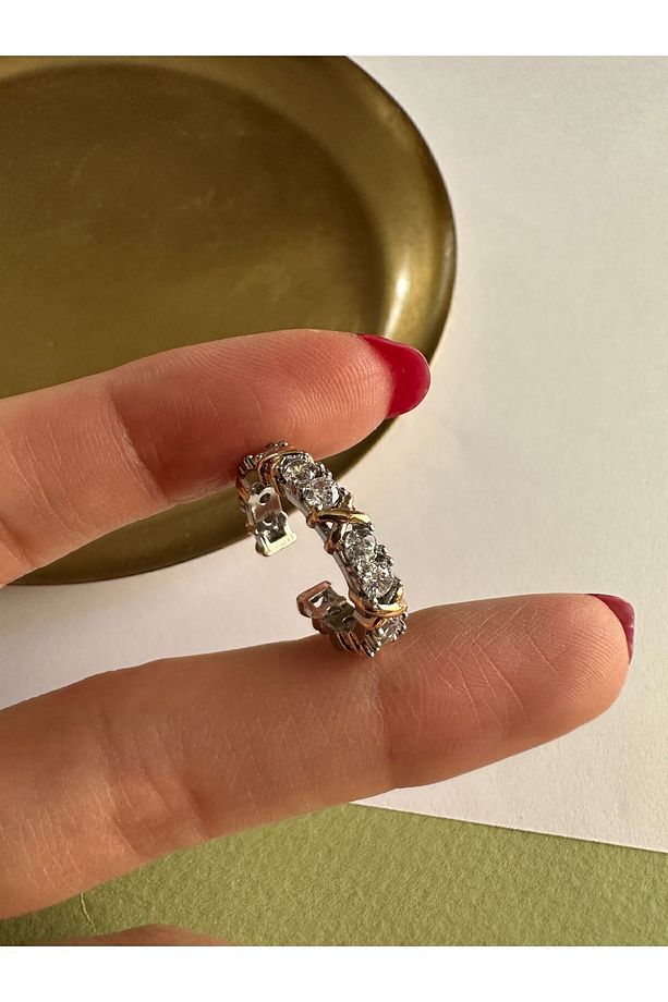 Tf Marka Model Kıkırdak Küpe Earcuff - 2