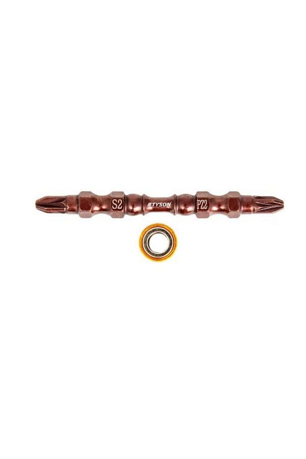 Pz2*65 Mm Çift Yönlü Mıknatus Uçlu Bits Uç 10 Adet - 2