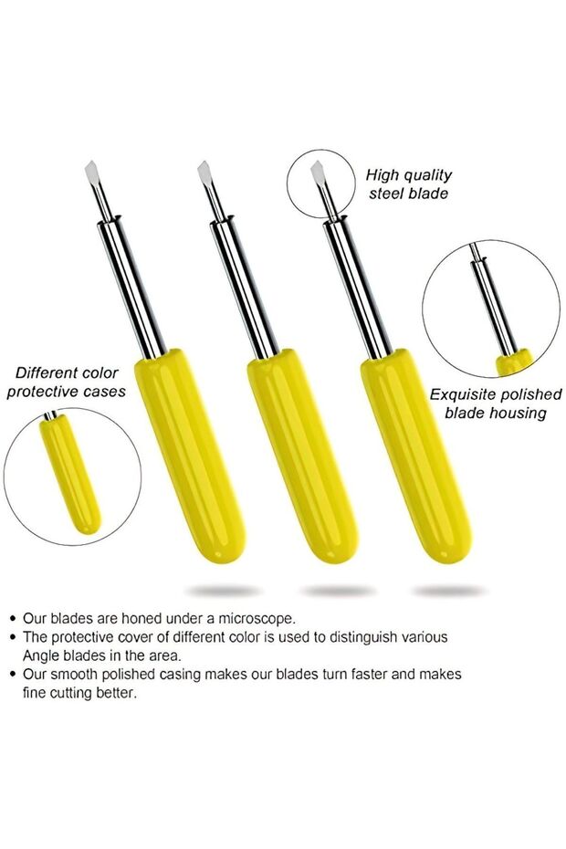 Plotter folyo kesim bıçağı (30 derece) - 3