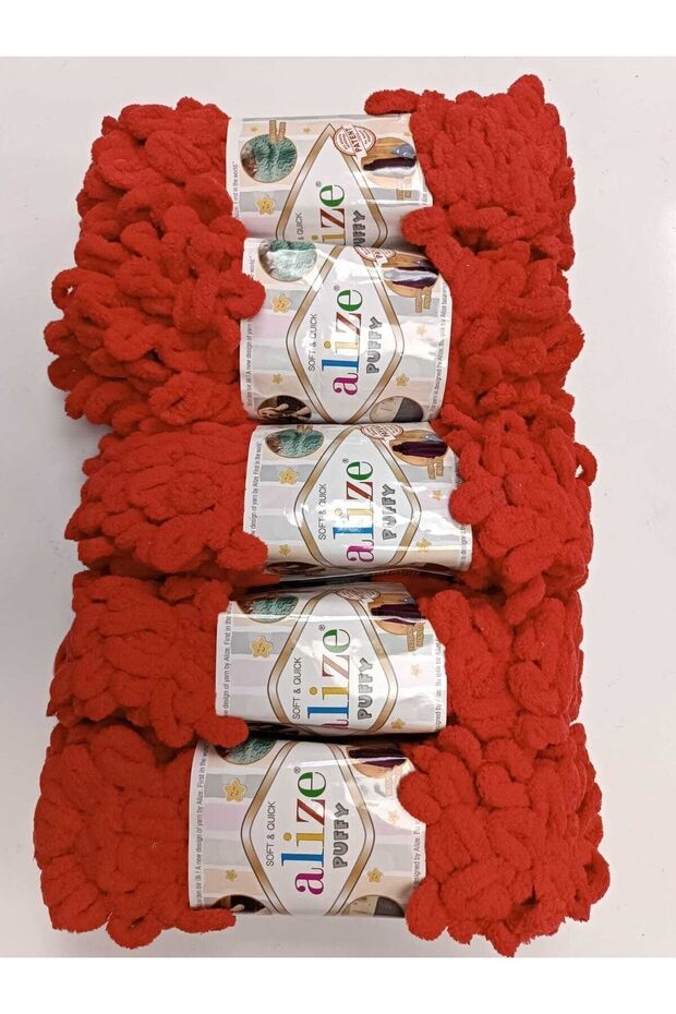 Puffy Örgü Ipi 5adet Renk No 56 - 1