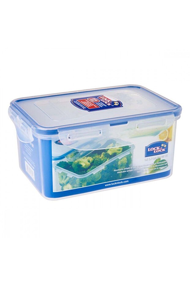 Durable Plastic Food Container, 1.1 ml Capacity