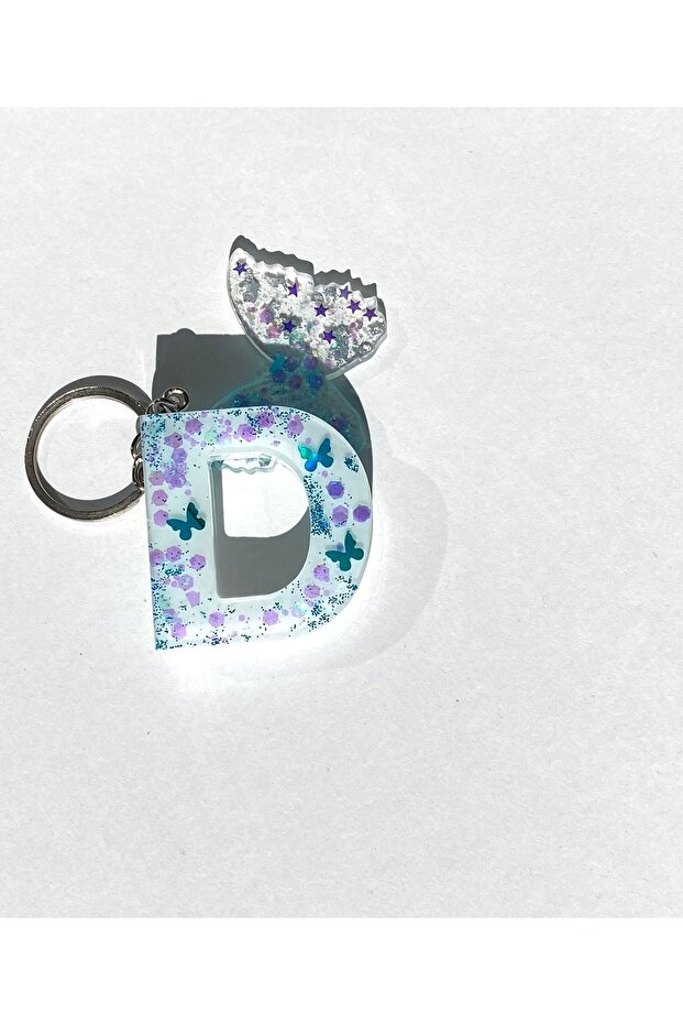 سلسلة مفاتيح هدية بالأحرف الأولى (د) - 3