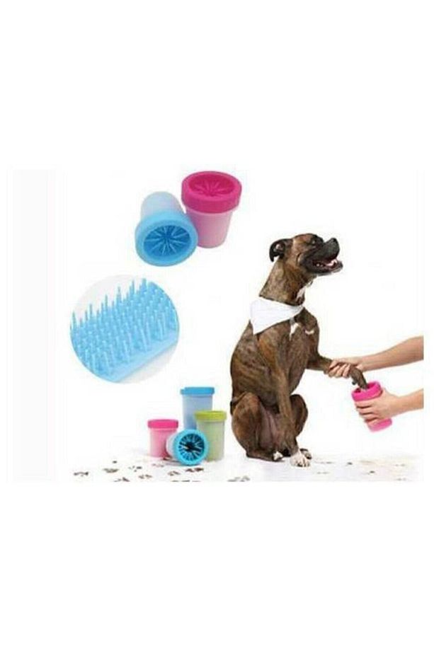 Küçük Boy Soft Gentle Köpek Ayak Yıkama Aparatı Pati Temizleme - 2