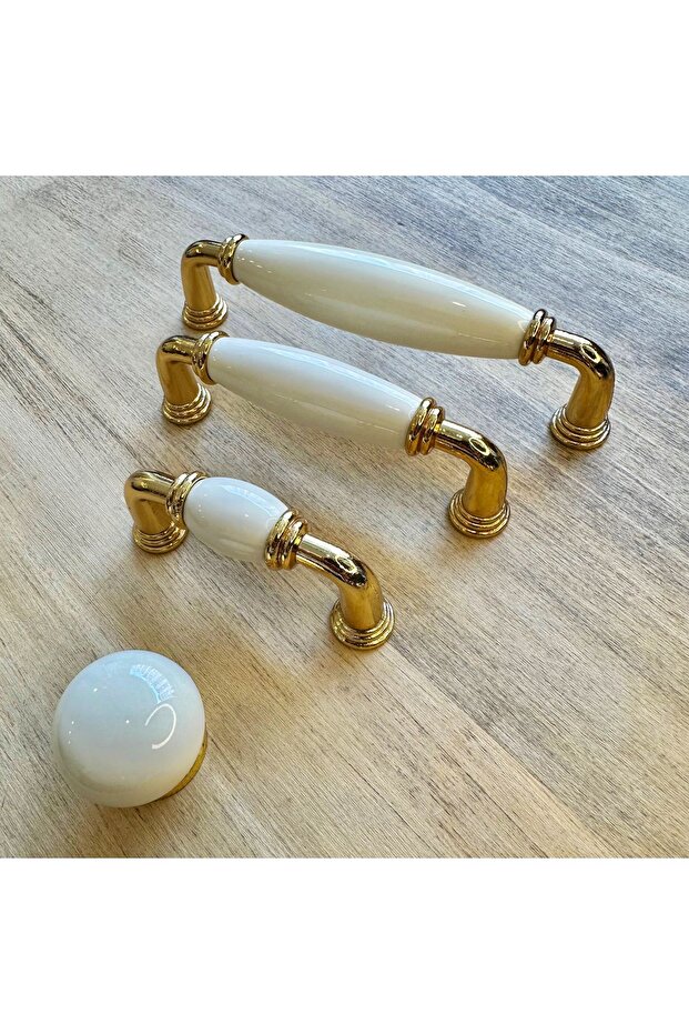 Porcelain Furniture Drawer Cloakroom Kitchen Cabinet Handle