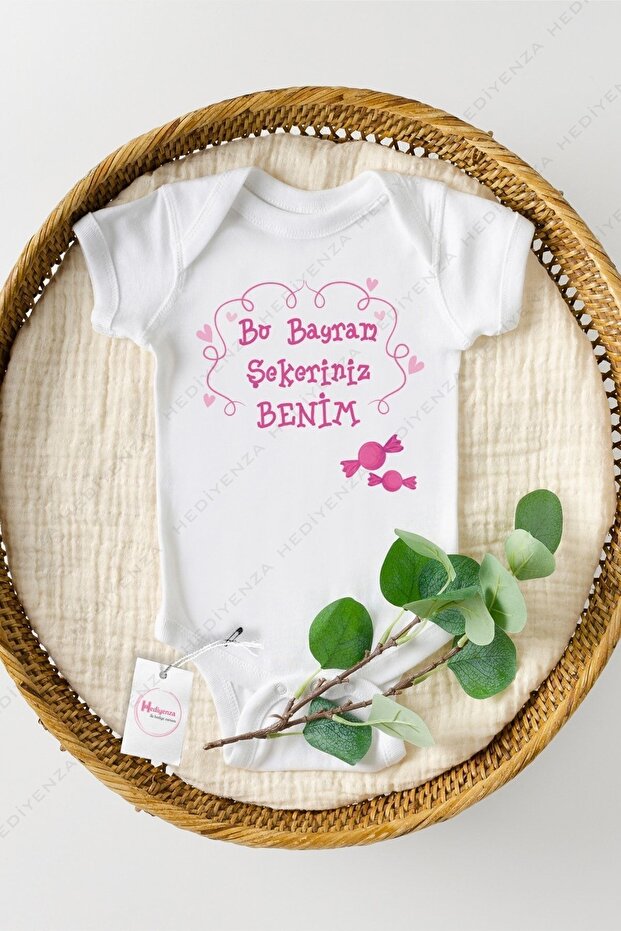 Holiday Candy My Printed Baby Bodysuit & Bodysuit - Pink