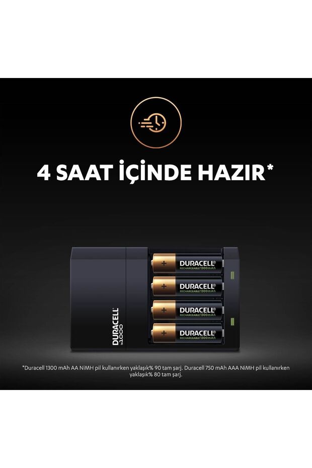 Cef 14 Pilli Şarj Cihazı Ve Şarj Edilebilir 4 Adet 750 Mah Aaa Ve 4 Adet 1300 Mah Aa Paketi - 6