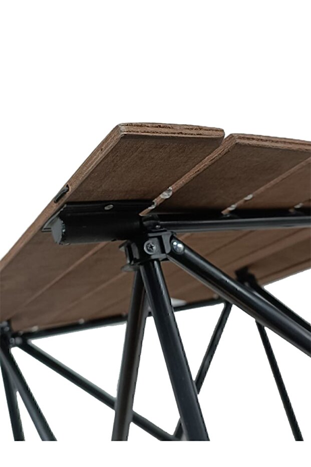 Ahşap Katlanır Kamp Masası - 7