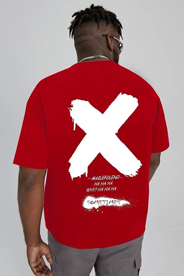 Unisex Sometimes X Printed T-shirt