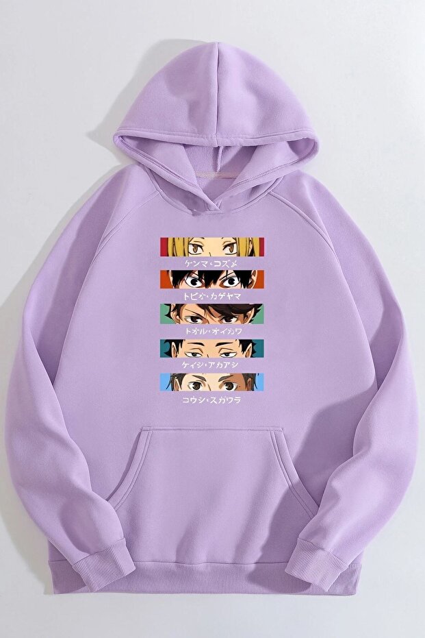 Unisex Cosplay Haikyuu Printed Sweatshirt
