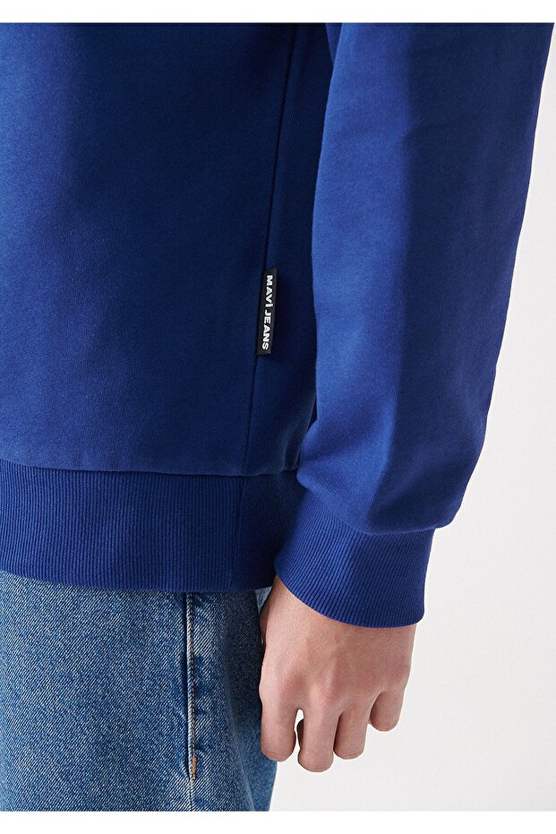 Kapüşonlu Basic Sweatshirt 0610062-70722 - 5