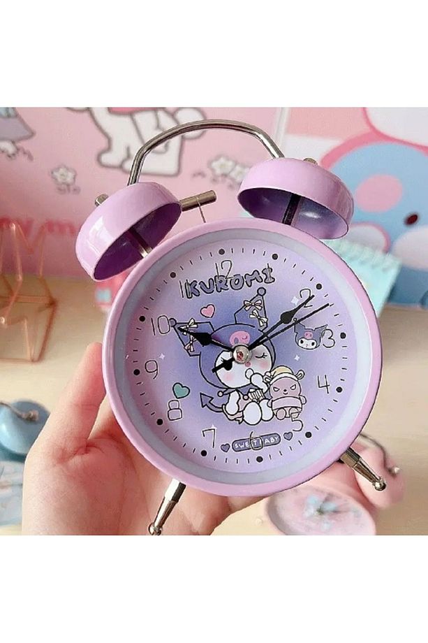 Kawaii Sanrio Hello Kitty Students Benim Melodi Çalar Saat Uyanmak Öğrenciler Yatak Odası Masaüstü - 3
