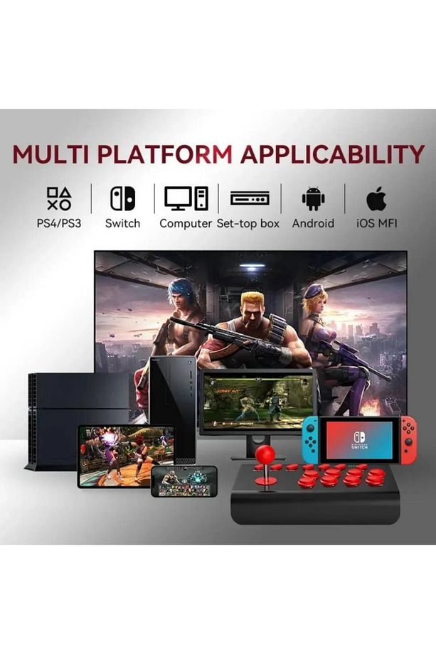 Leons Bsp Y02 Joystick Switch Ps3 Ps4 Pc Android I?os Mf Tv Joystick Retro Oyun Konsolu - 5