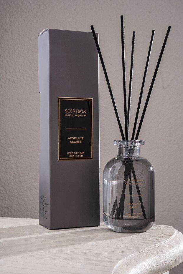 Absolute Secret 100 ml Reed Diffuser Bambu Çubuklu Oda Kokusu - 2