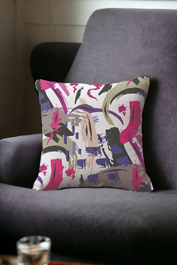 Velvet 43X43 cm Cushion Cover Decorative Soft Living Room Abstract